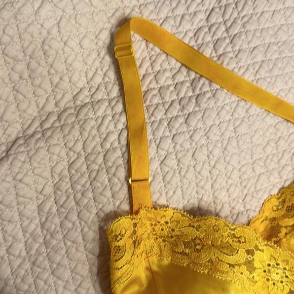 Vintage yellow tie-dye slip sundress - Picture 7 of 7